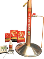 Pure Distilling Reflux Copper Condenser - All Things Fermented | Home Brew Supplies Shop Wellington Kapiti NZ