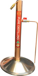 Pure Distilling Reflux Copper Condenser - All Things Fermented | Home Brew Supplies Shop Wellington Kapiti NZ