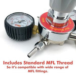Regulator - MK4 Single Nitrogen - All Things Fermented | Home Brew Supplies Shop Wellington Kapiti NZ