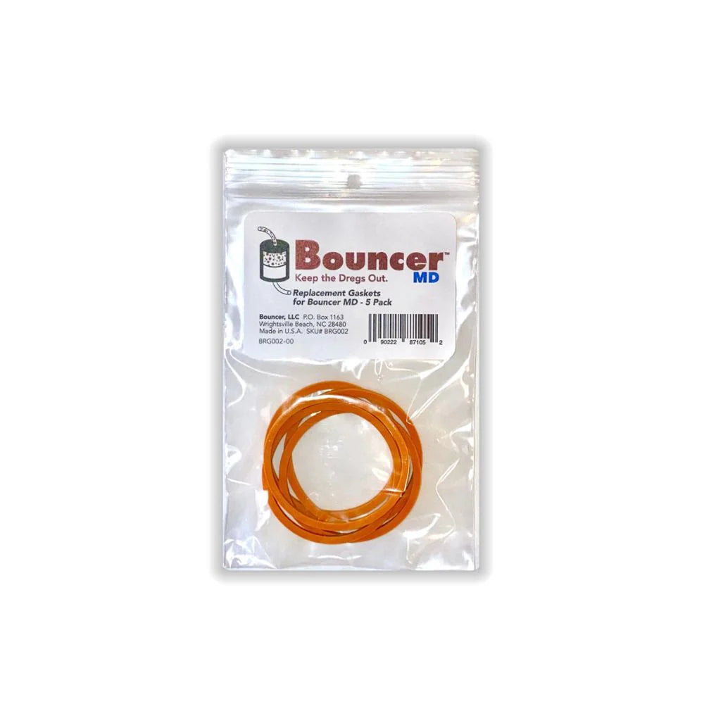 Bouncer Filter - Mac Daddy  - Replacement Gaskets 5 Pack