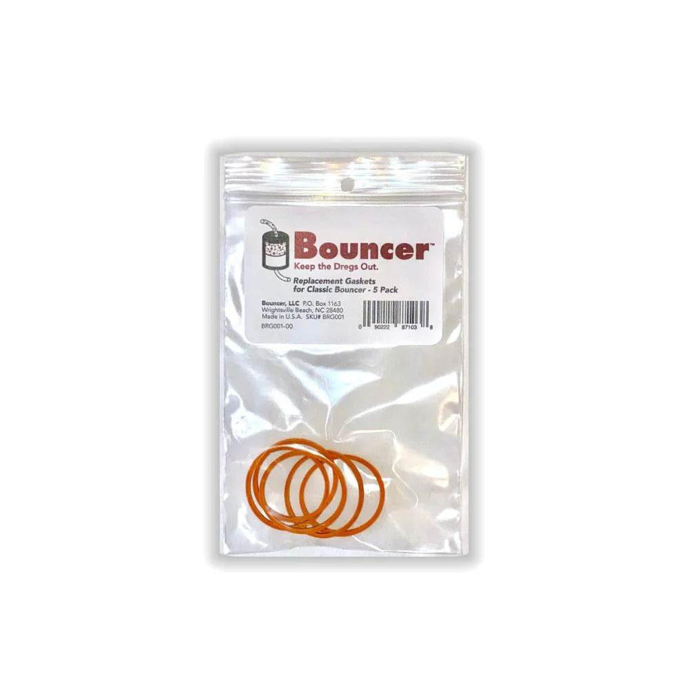 Bouncer Filter - Classic  - Replacement Gaskets 5 Pack