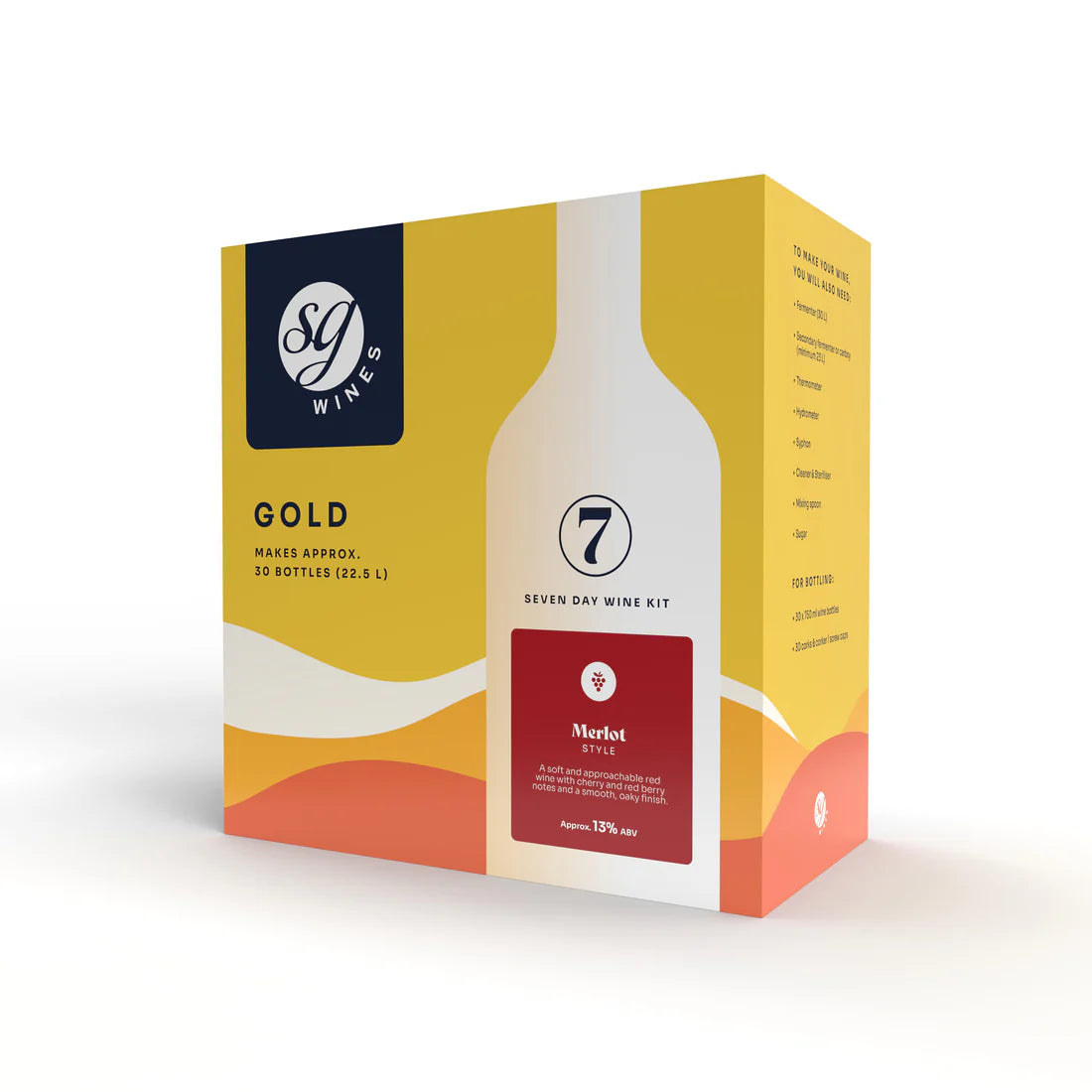 SG Wines Gold Merlot - 30 Bottle