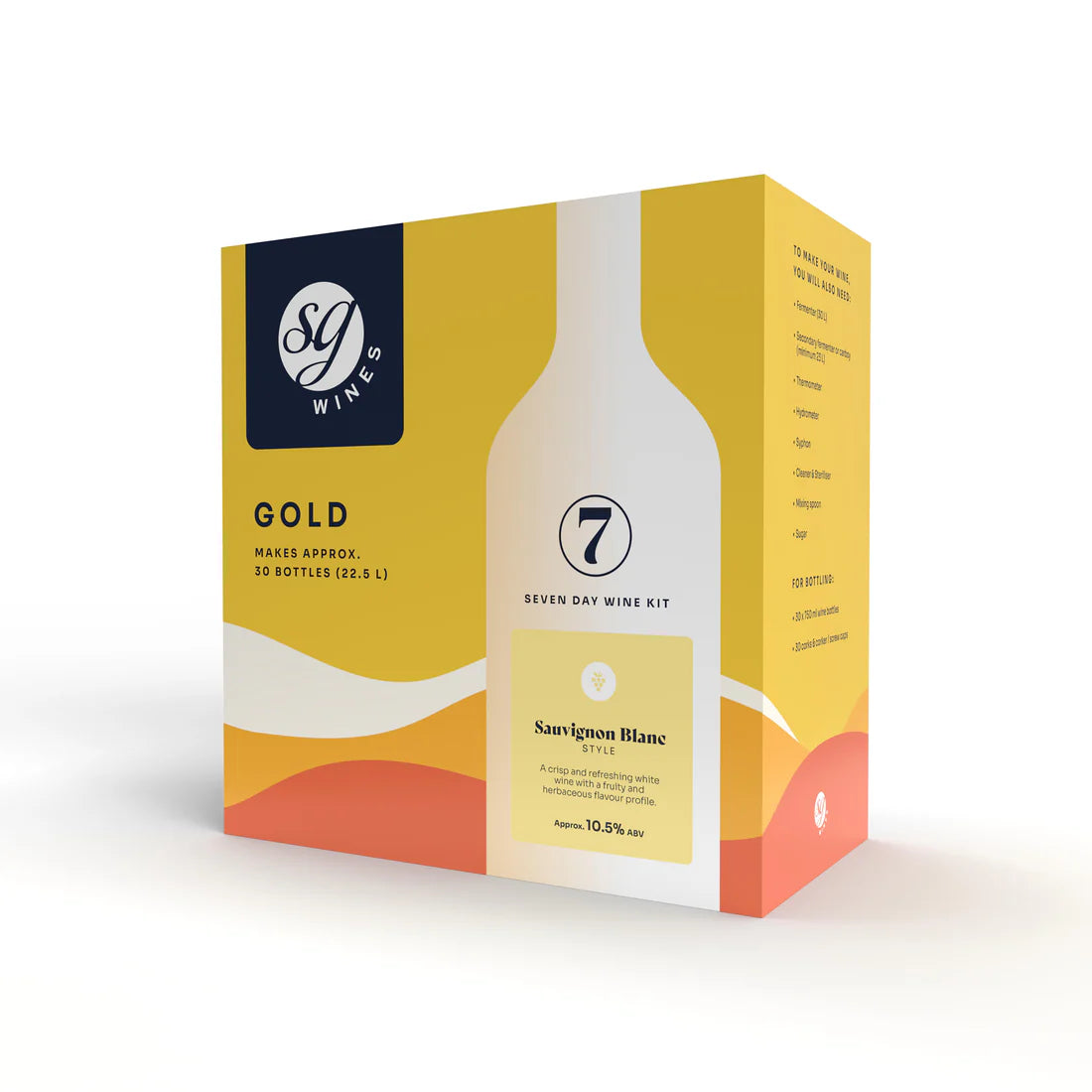 SG Wines Gold Sauvignon Blanc - 30 Bottle