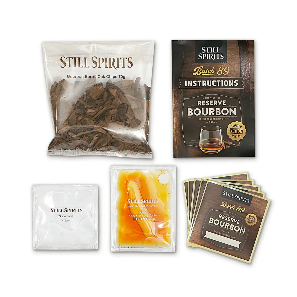 Still Spirit Batch 89 Reserve Bourbon Spirit Flavouring Kit