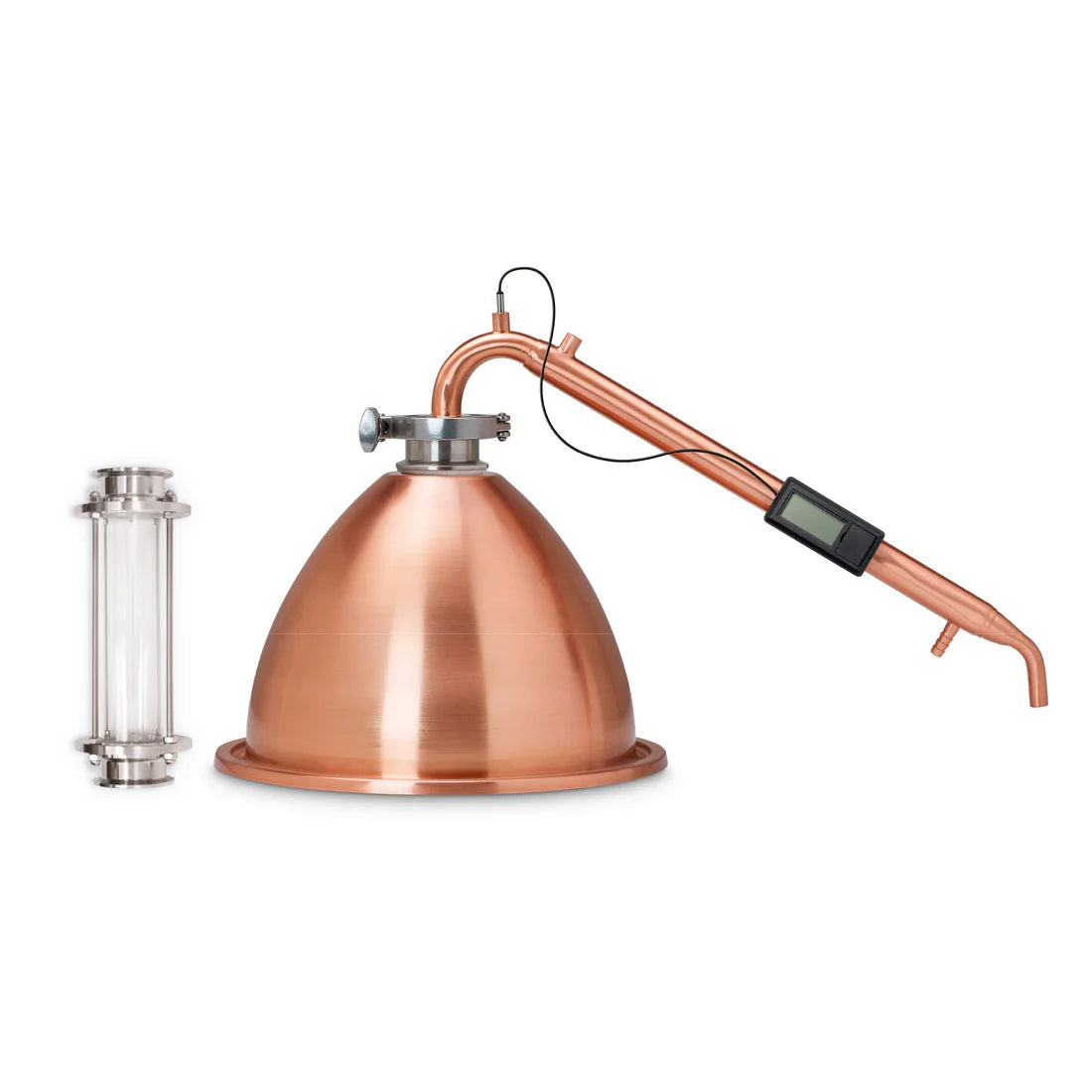Still Spirits Create+ Alembic Copper Dome, Condenser, & Botaincial Basket Tri-Clover