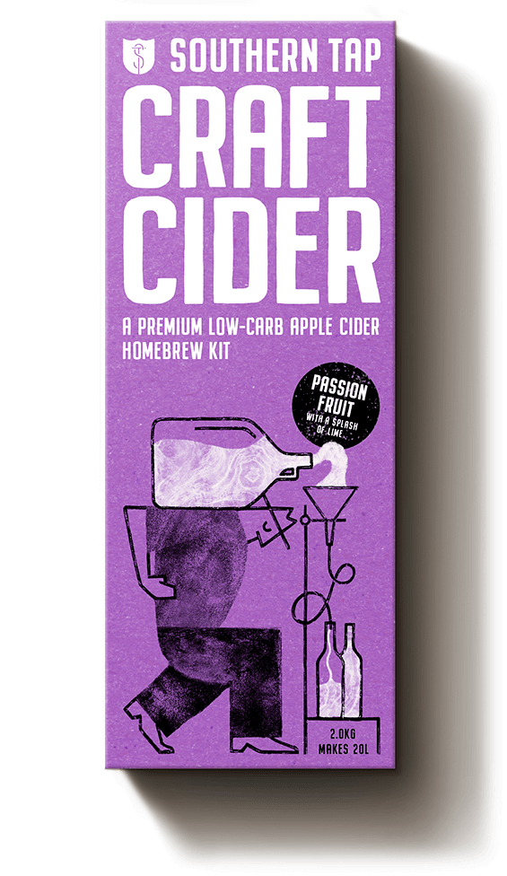 SOUTHERN TAP PASSIONFRUIT APPLE CIDER Best Before: 30/09/2025
