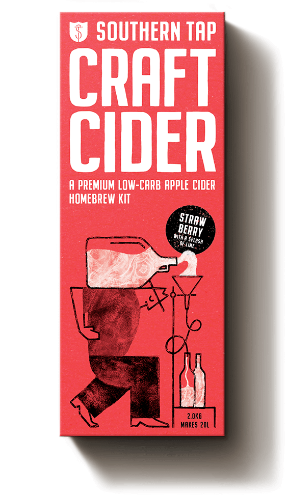 SOUTHERN TAP STRAWBERRY APPLE CIDER Best Before: 30/09/2025