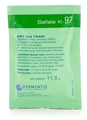 SafAle K-97 Yeast (11.5g) - All Things Fermented | Home Brew Supplies Shop Wellington Kapiti NZ