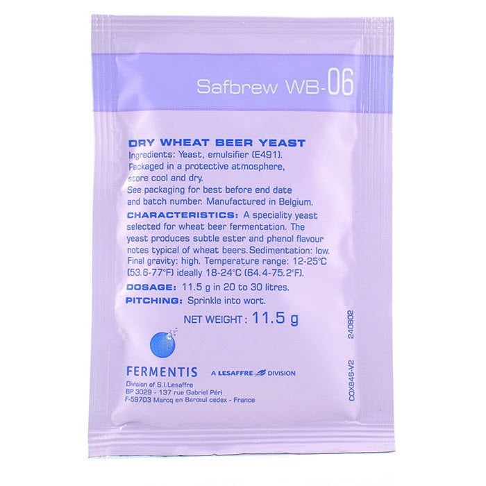SafAle WB-06 (11.5g) - All Things Fermented | Home Brew Supplies Shop Wellington Kapiti NZ