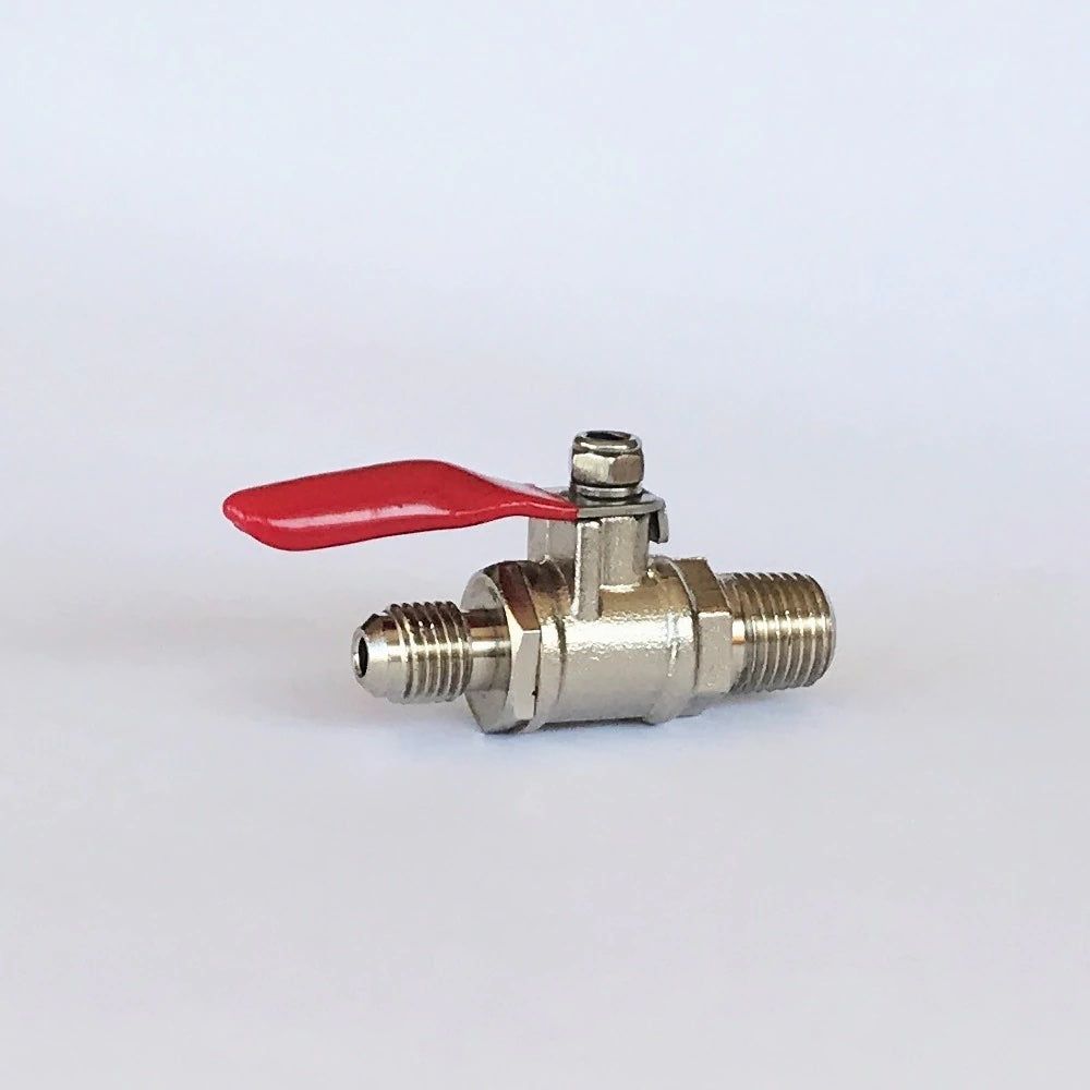 Shut Off Valve - MFL With Return Check Valve - All Things Fermented | Home Brew Supplies Shop Wellington Kapiti NZ