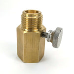 Sodastream CO2 Adapter - Deluxe with Pin Adjustment - All Things Fermented | Home Brew Supplies Shop Wellington Kapiti NZ