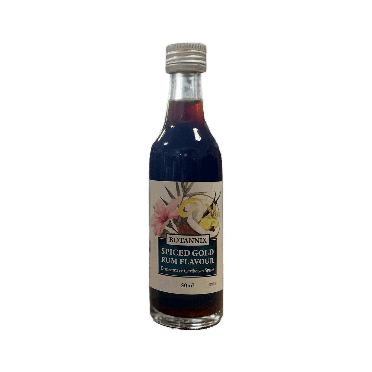 Spirits Unlimited Botannix Spiced Gold Rum Flavour - 50ml - All Things Fermented | Home Brew Supplies Shop Wellington Kapiti NZ