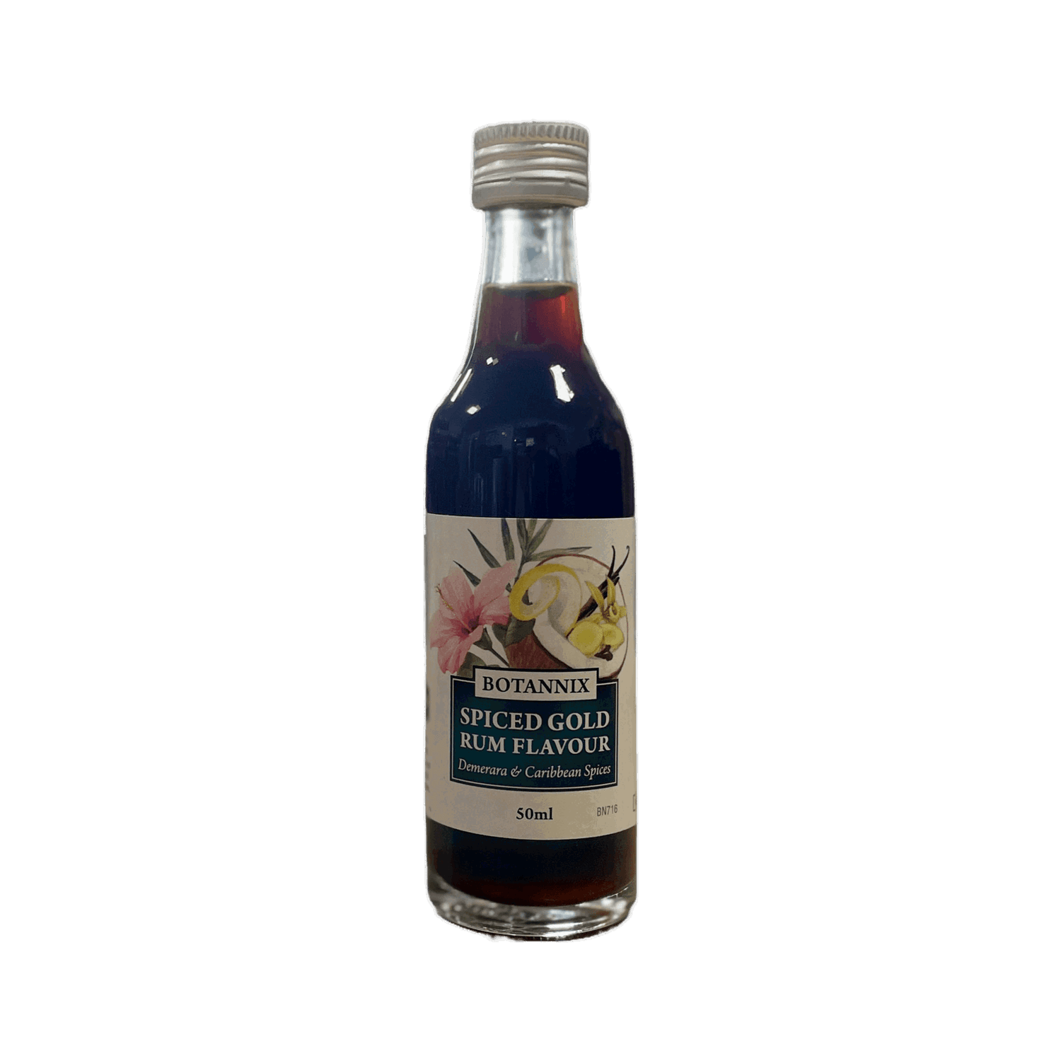 Spirits Unlimited Botannix Spiced Gold Rum Flavour - 50ml - All Things Fermented | Home Brew Supplies Shop Wellington Kapiti NZ