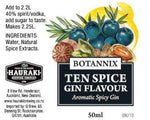 Spirits Unlimited Botannix Ten Spice Gin Flavour - 50ml - All Things Fermented | Home Brew Supplies Shop Wellington Kapiti NZ