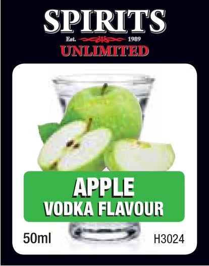 Spirits Unlimited Fruit Vodka - Apple - 50ml - All Things Fermented | Home Brew Supplies Shop Wellington Kapiti NZ