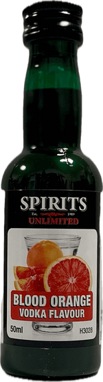 Spirits Unlimited Fruit Vodka - Blood Orange - 50ml - All Things Fermented | Home Brew Supplies Shop Wellington Kapiti NZ