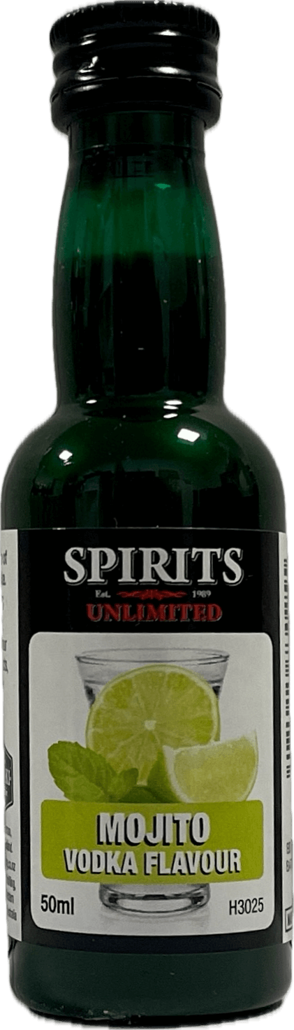 Spirits Unlimited Fruit Vodka - Mojito - 50ml - All Things Fermented | Home Brew Supplies Shop Wellington Kapiti NZ