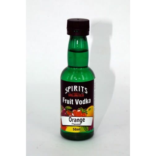 Spirits Unlimited Fruit Vodka - Orange - 50ml - All Things Fermented | Home Brew Supplies Shop Wellington Kapiti NZ