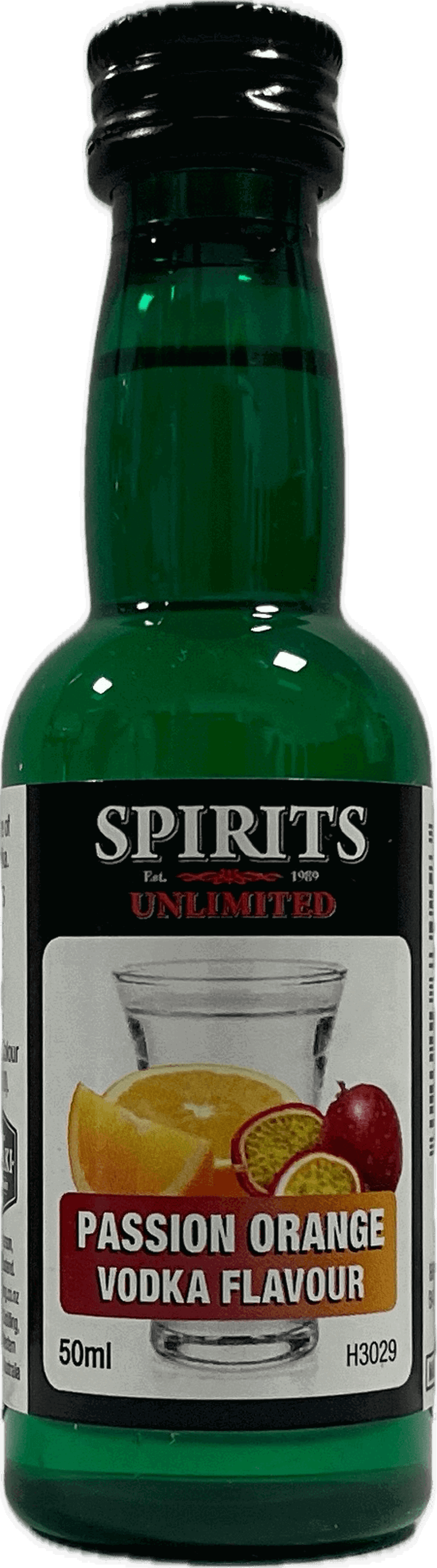 Spirits Unlimited Fruit Vodka - Passion Orange - 50ml - All Things Fermented | Home Brew Supplies Shop Wellington Kapiti NZ