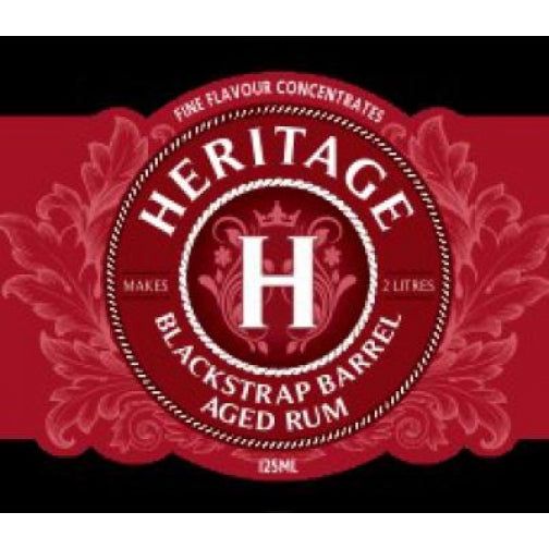Spirits Unlimited Heritage Heritage Blackstrap Barrel Aged Rum Flavour - 125ml - All Things Fermented | Home Brew Supplies Shop Wellington Kapiti NZ