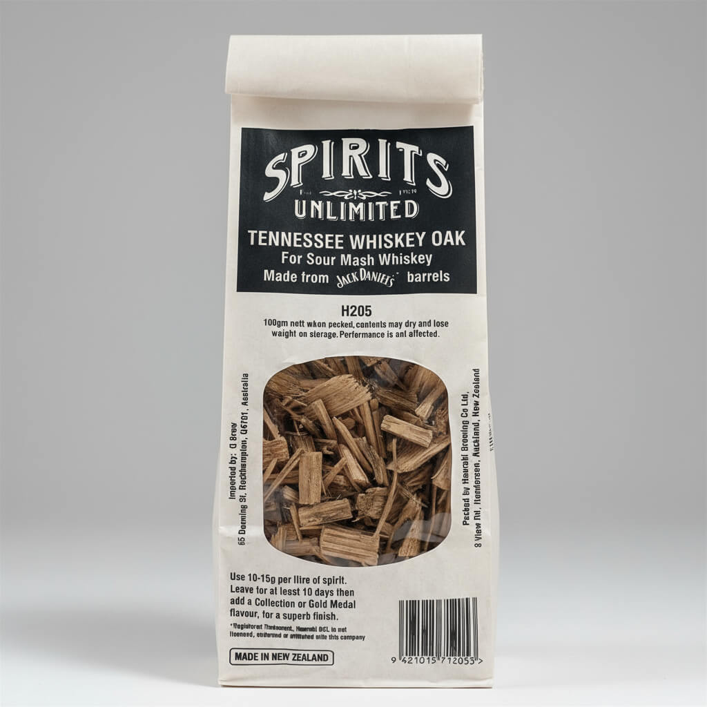 Spirits Unlimited Jack Daniels Whiskey Barrel Chips 100g