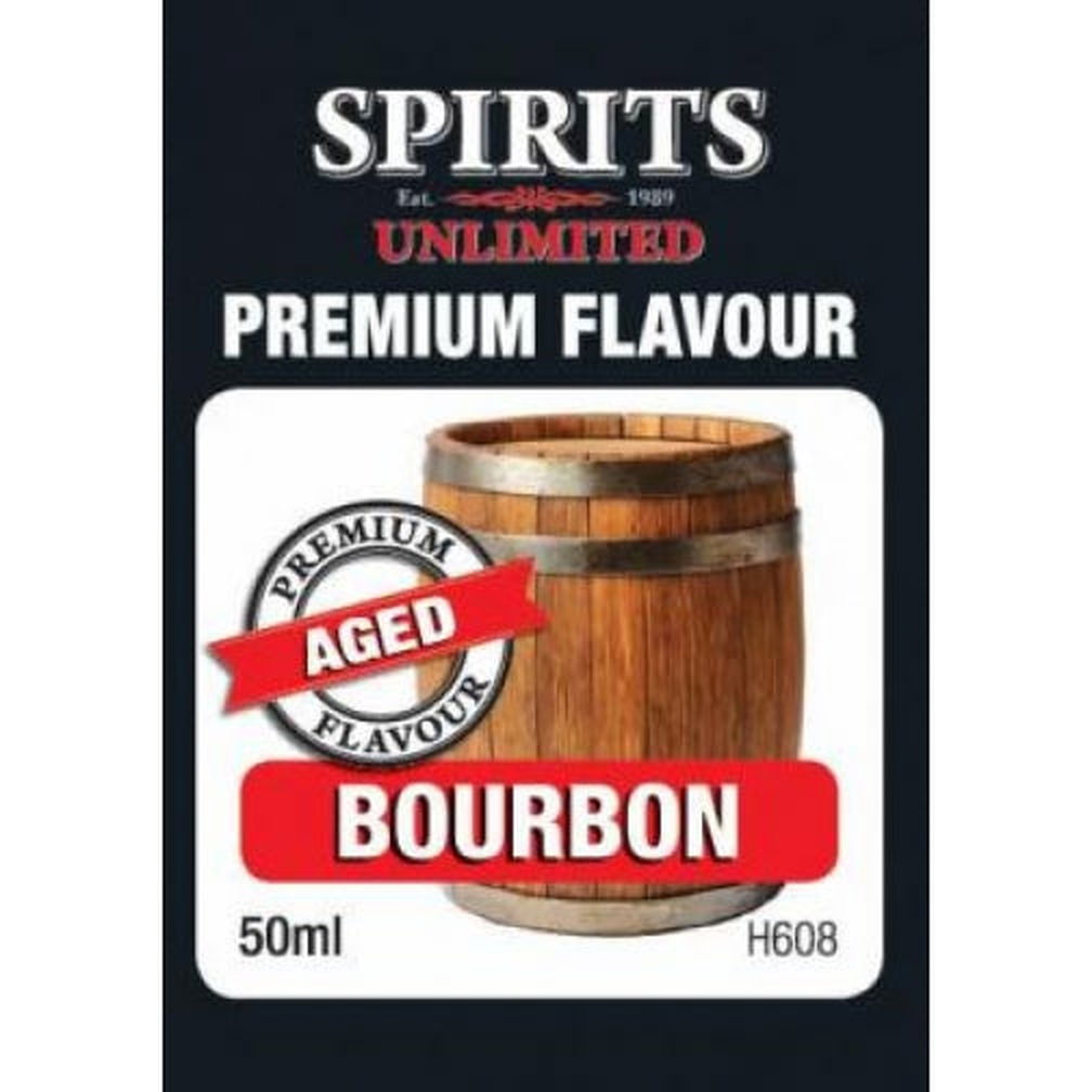 Spirits Unlimited Premium Aged Bourbon - 50ml - All Things Fermented | Home Brew Supplies Shop Wellington Kapiti NZ