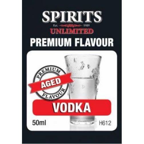 Spirits Unlimited Premium Aged Vodka - 50ml - All Things Fermented | Home Brew Supplies Shop Wellington Kapiti NZ