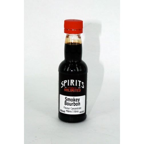 Spirits Unlimited Smokey Bourbon Flavour - 50ml - All Things Fermented | Home Brew Supplies Shop Wellington Kapiti NZ
