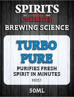 Spirits Unlimited Turbo Pure 50ml - All Things Fermented | Home Brew Supplies Shop Wellington Kapiti NZ