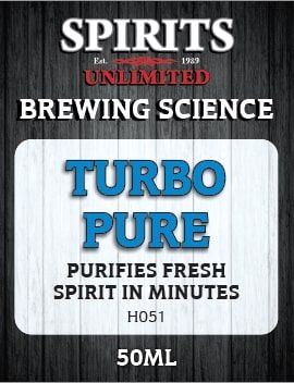 Spirits Unlimited Turbo Pure 50ml - All Things Fermented | Home Brew Supplies Shop Wellington Kapiti NZ