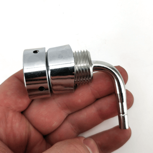 Stainless Steel Shank - Short, Duotight Compatible - All Things Fermented | Home Brew Supplies Shop Wellington Kapiti NZ