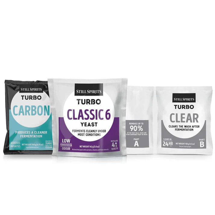 Still Spirits Classic 6 Turbo Pack - All Things Fermented | Home Brew Supplies Shop Wellington Kapiti NZ