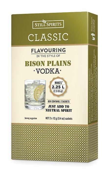 Still Spirits Classic Bison Plains Vodka Flavouring - All Things Fermented | Home Brew Supplies Shop Wellington Kapiti NZ