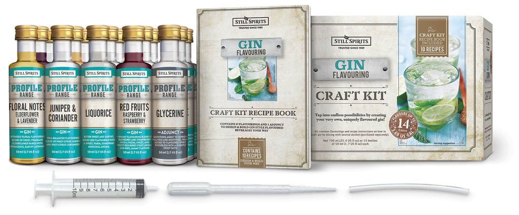 Still Spirits Gin Flavouring Craft Kit - All Things Fermented | Home Brew Supplies Shop Wellington Kapiti NZ