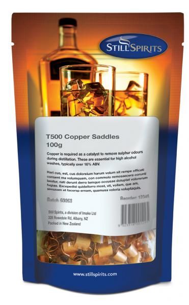 Still Spirits T500 Copper Saddles - 100g - All Things Fermented | Home Brew Supplies Shop Wellington Kapiti NZ