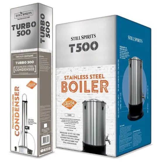 Still Spirits T500 Still - Stainless Steel Condenser & Boiler - All Things Fermented | Home Brew Supplies Shop Wellington Kapiti NZ