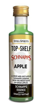 Still Spirits Top Shelf Apple Schnapps - All Things Fermented | Home Brew Supplies Shop Wellington Kapiti NZ