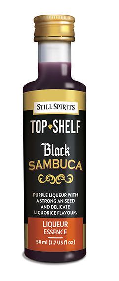 Still Spirits Top Shelf Black Sambuca - All Things Fermented | Home Brew Supplies Shop Wellington Kapiti NZ