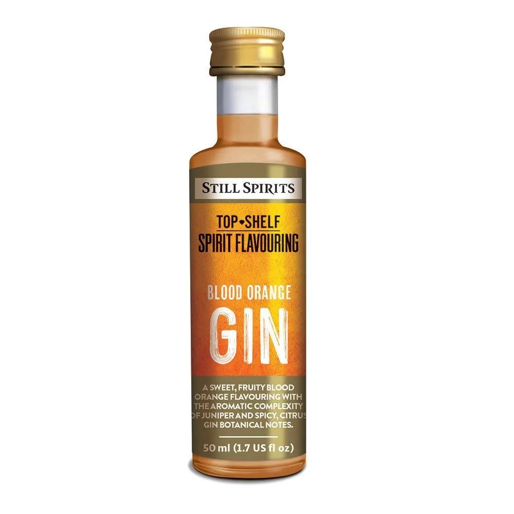 Still Spirits Top Shelf Blood Orange Gin - All Things Fermented | Home Brew Supplies Shop Wellington Kapiti NZ