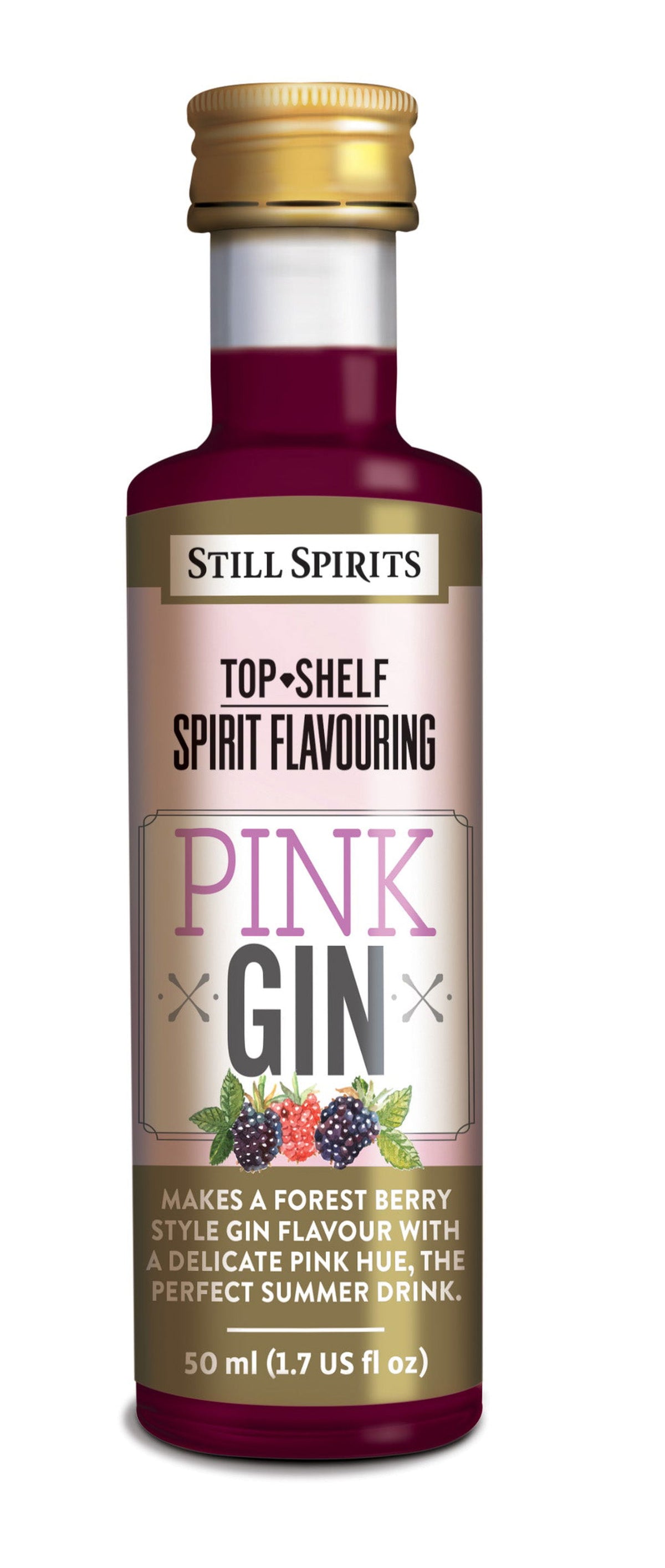 Still Spirits Top Shelf Pink Gin - All Things Fermented | Home Brew Supplies Shop Wellington Kapiti NZ