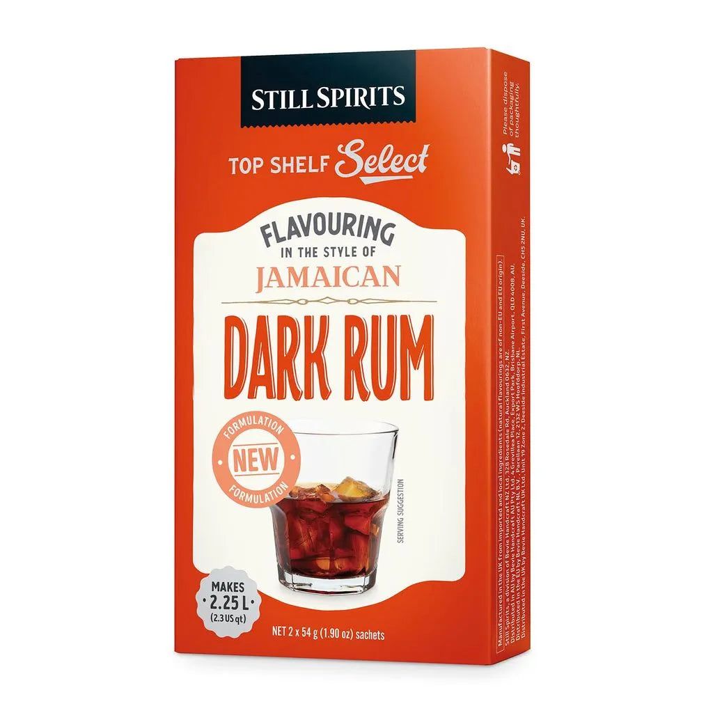 Still Spirits Top Shelf Select Jamaican Dark Rum Flavouring - All Things Fermented | Home Brew Supplies Shop Wellington Kapiti NZ