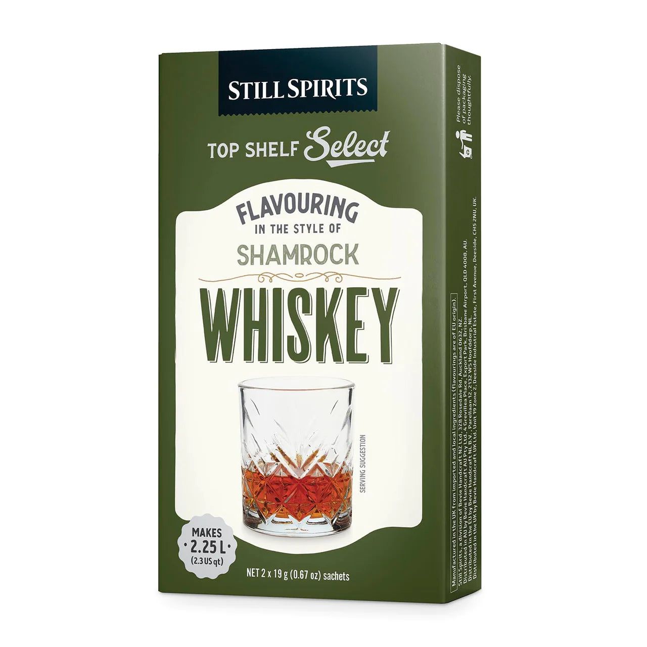 Still Spirits Top Shelf Select Shamrock Whiskey Flavouring - All Things Fermented | Home Brew Supplies Shop Wellington Kapiti NZ