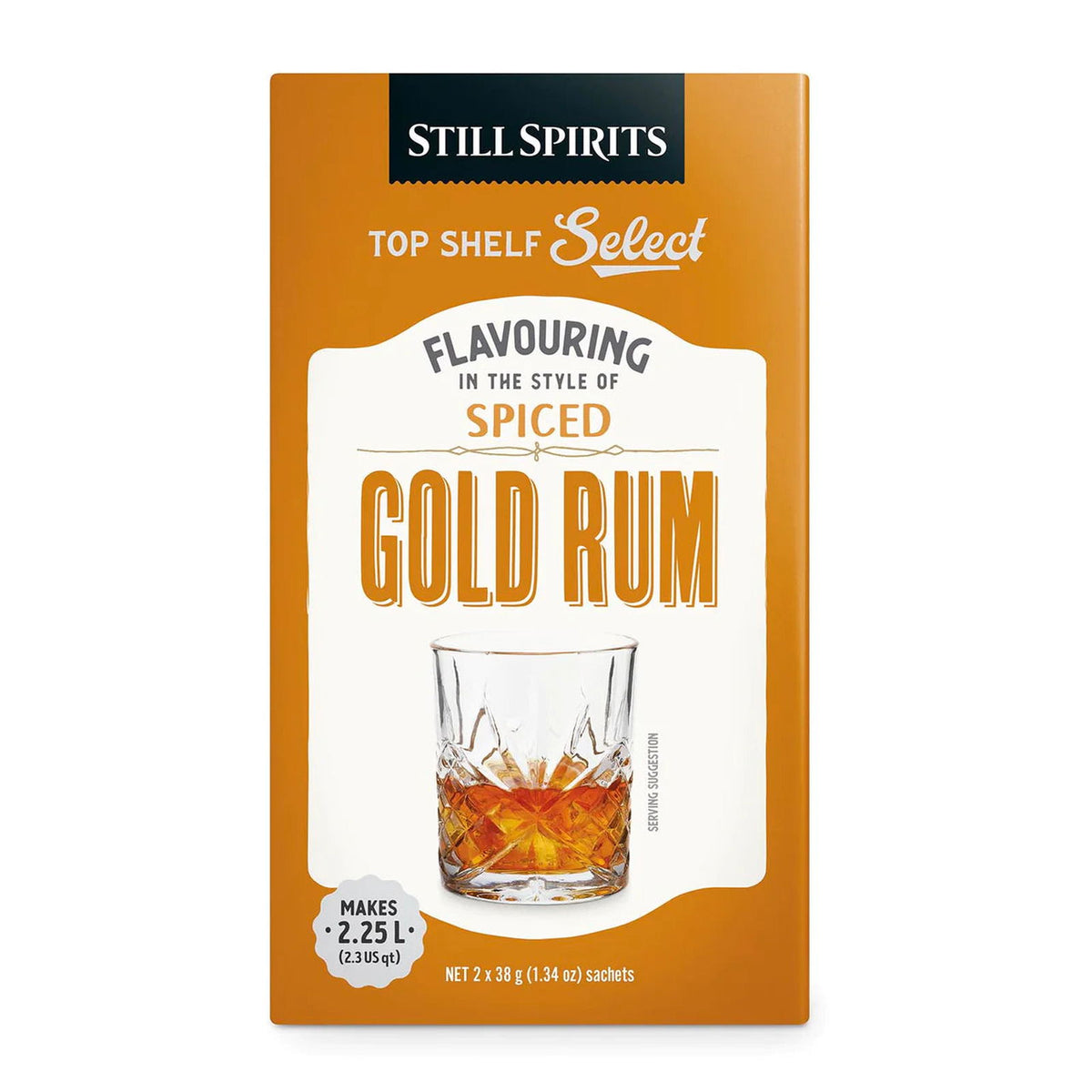 Still Spirits Top Shelf Select Spiced Gold Rum - All Things Fermented | Home Brew Supplies Shop Wellington Kapiti NZ