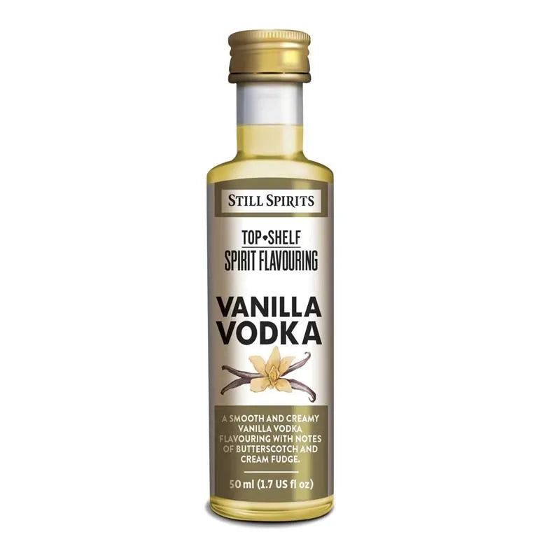 Still Spirits Top Shelf Vanilla Vodka Spirit Flavouring - All Things Fermented | Home Brew Supplies Shop Wellington Kapiti NZ