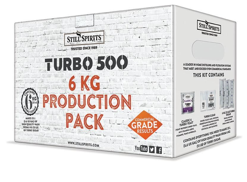 Still Spirits Turbo Production Pack 6kg - All Things Fermented | Home Brew Supplies Shop Wellington Kapiti NZ