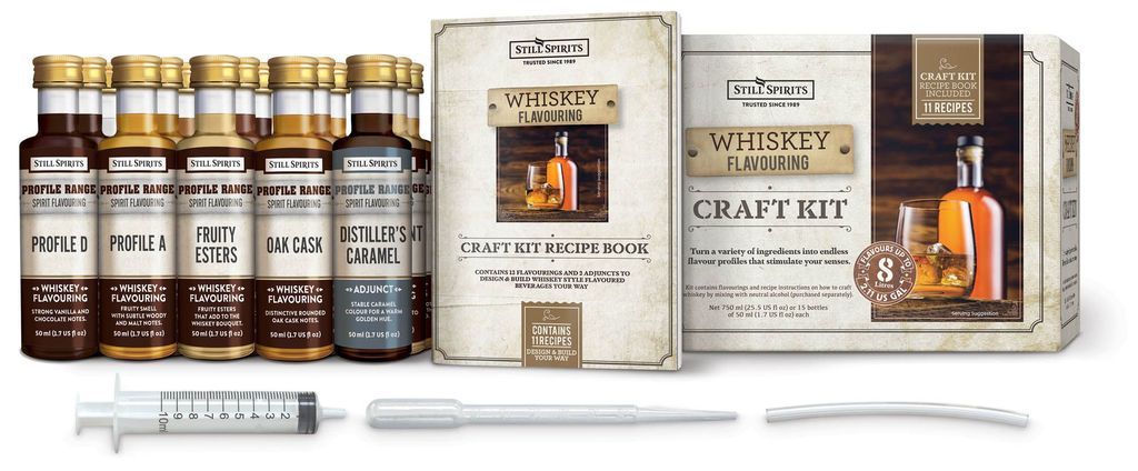 Still Spirits Whiskey Flavouring Profile Kit - All Things Fermented | Home Brew Supplies Shop Wellington Kapiti NZ