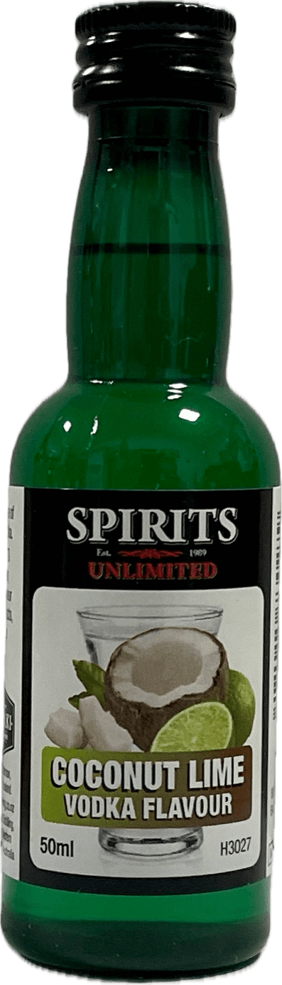 Spirits Unlimited Fruit Vodka - Coconut Lime - 50ml