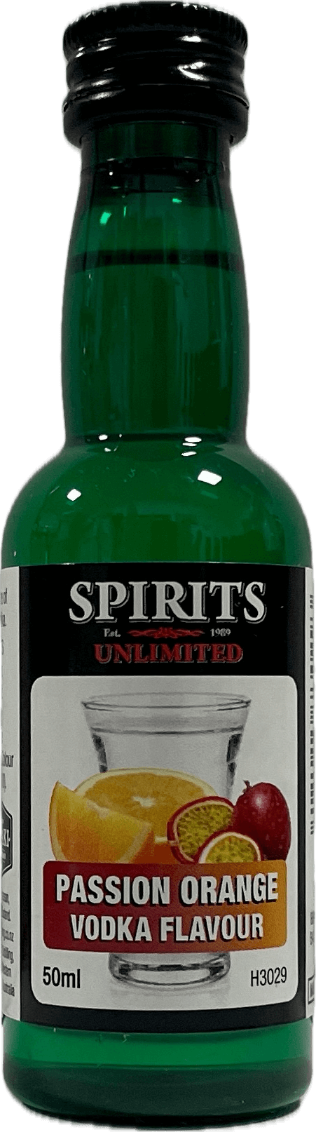 Spirits Unlimited Fruit Vodka - Passion Orange - 50ml