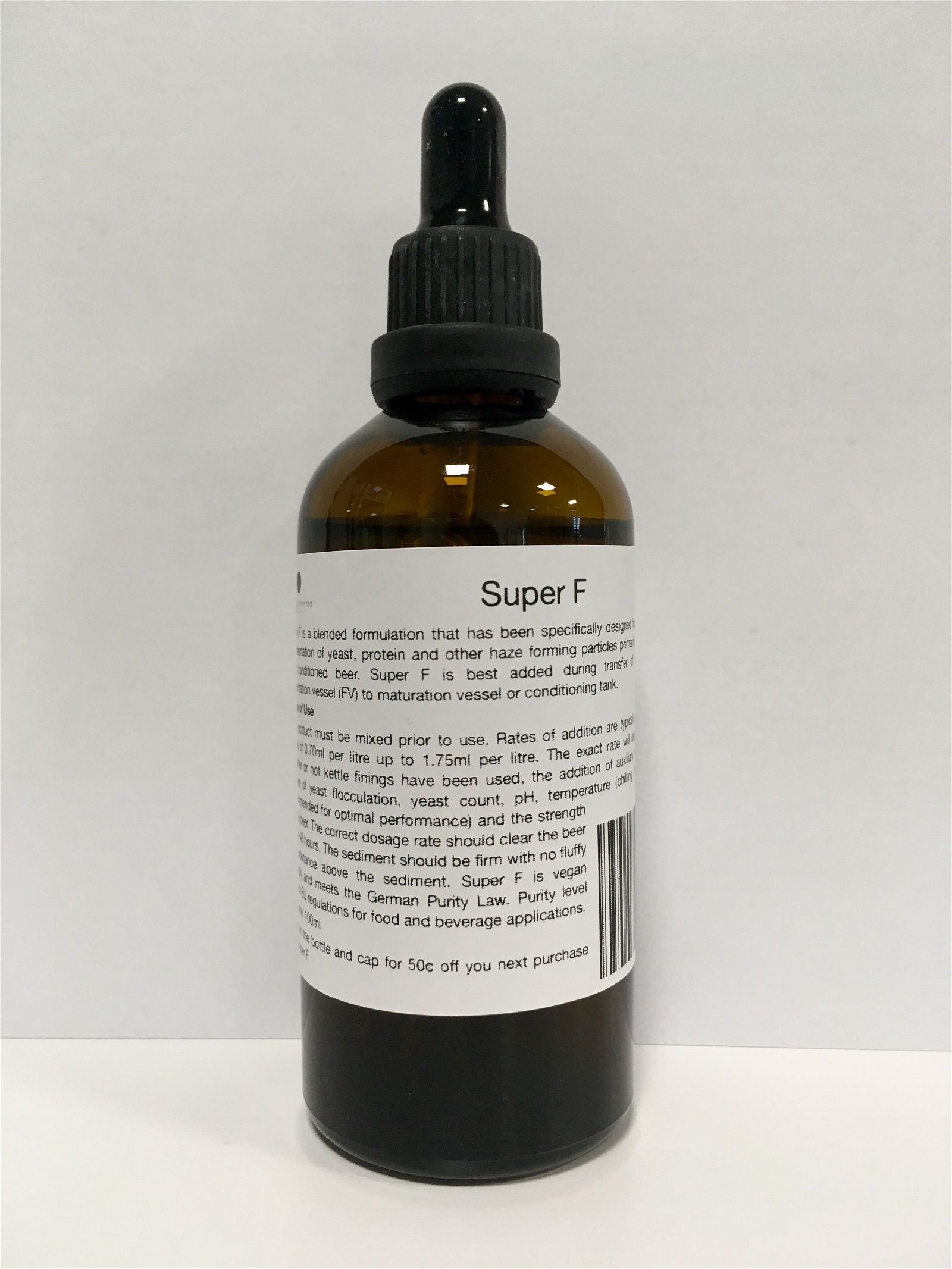 Super F - Beer Finings - 100ml - All Things Fermented | Home Brew Supplies Shop Wellington Kapiti NZ