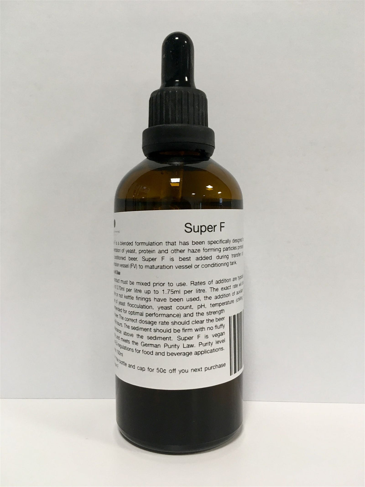 Super F - Beer Finings - 100ml - All Things Fermented | Home Brew Supplies Shop Wellington Kapiti NZ